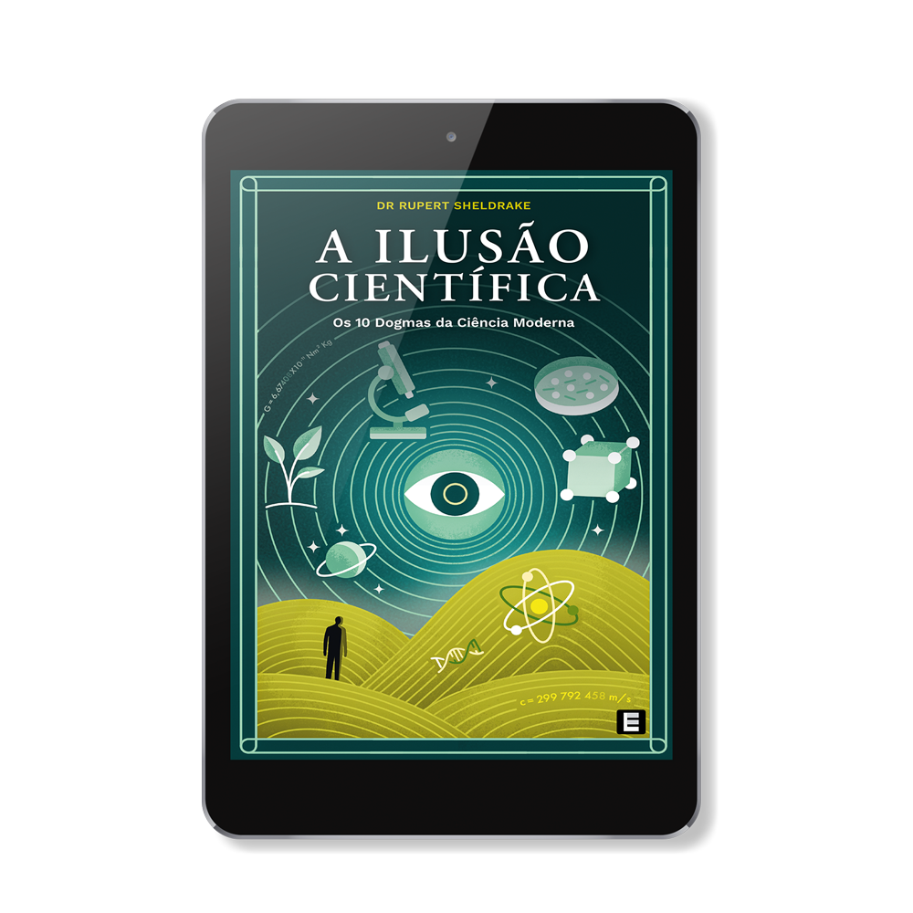 capa do livro "A ilusão Científica" de Rupert Sheldrake