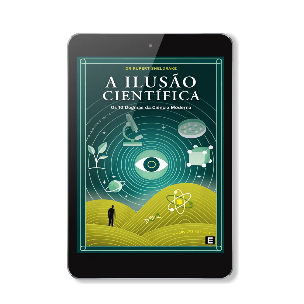 capa do livro "A ilusão Científica" de Rupert Sheldrake