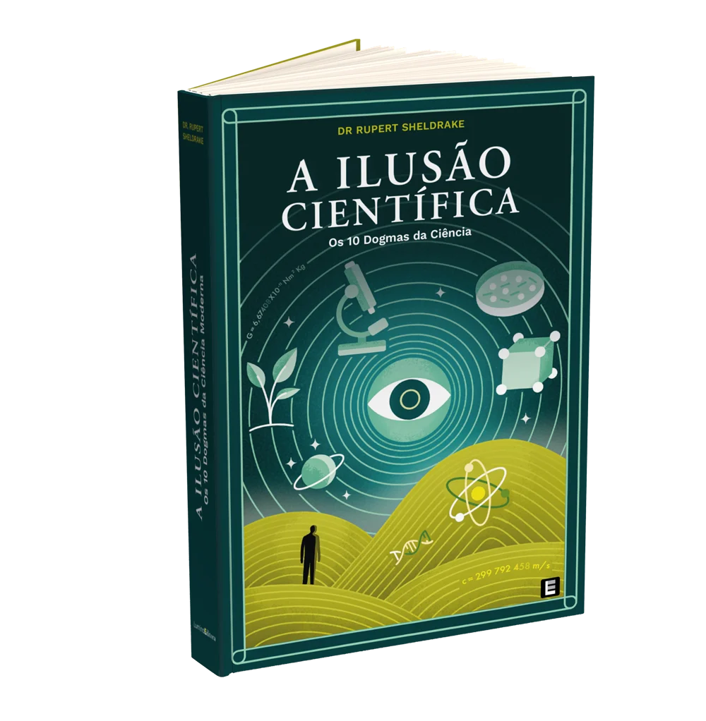 capa do livro "A ilusão Científica" de Rupert Sheldrake