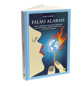 capa do livro "Falso Alarme" de Bjorn Lomborg