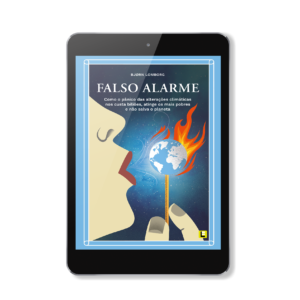 Capa do livro "Falso Alarme" de Bjorn Lomborg em formato ebook