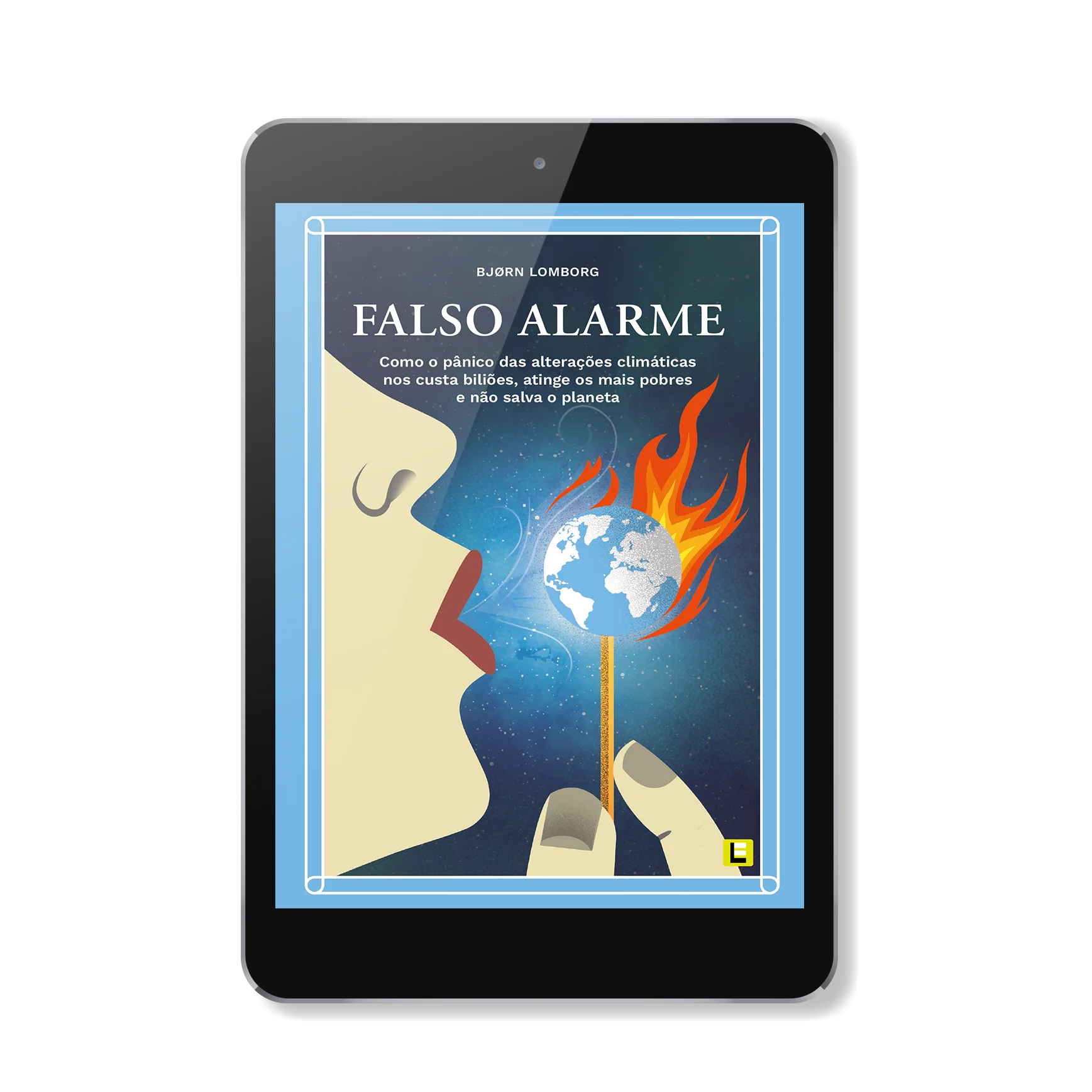 Capa do livro "Falso Alarme" de Bjorn Lomborg em formato ebook